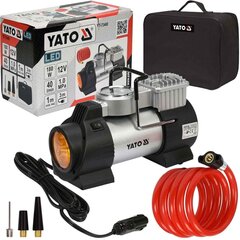 Autokompressor YATO LED lambiga 12V / 180W hind ja info | Kompressorid | kaup24.ee