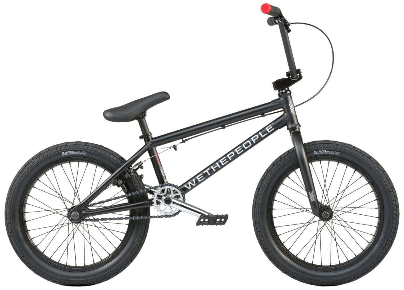 Wethepeople CRS 18 "2021 BMX Freestyle jalgratas, Matt Black hind ja info | Jalgrattad | kaup24.ee