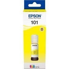 Epson 101 EcoTank YE Ink Bottle, Yellow цена и информация | Картриджи для струйных принтеров | kaup24.ee