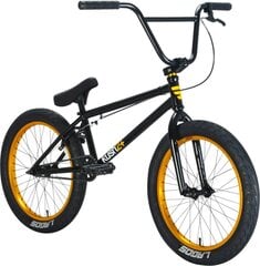 Mafia Kush 2+ 20 "BMX Freestyle jalgratas, must/kuldne цена и информация | Велосипеды | kaup24.ee