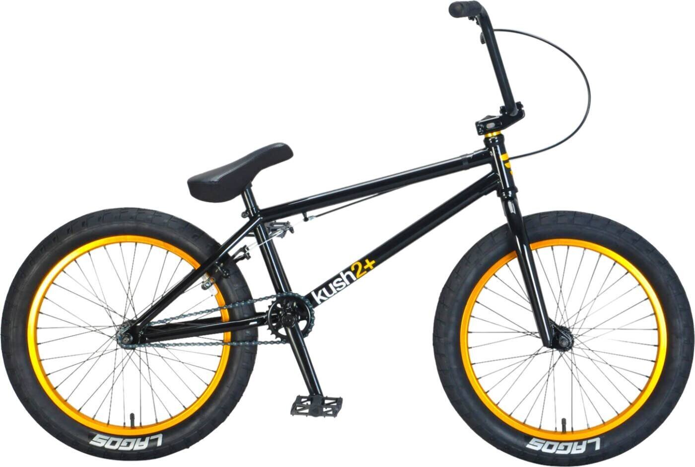 Mafia Kush 2+ 20 "BMX Freestyle jalgratas, must/kuldne hind ja info | Jalgrattad | kaup24.ee