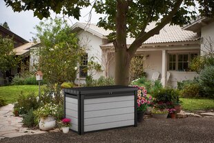 Ящик для хранения Denali DuoTech Deck Box 570L коричневато-серый цена и информация | Уличные контейнеры, контейнеры для компоста | kaup24.ee