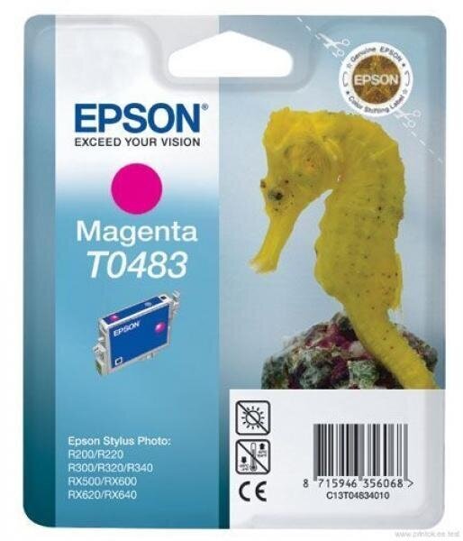 Epson Tindikassett T048320 T483M Magenta - hind ja info | Tindiprinteri kassetid | kaup24.ee