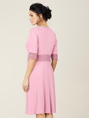 Naiste viskoosist hommikumantel Lega HLV07, roosa hind ja info | Naiste hommikumantlid | kaup24.ee