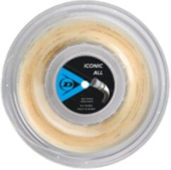 Strings for tennis Dunlop Iconic All 17G/1,25mm/200M Natural цена и информация | Товары для большого тенниса | kaup24.ee