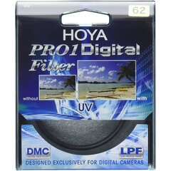УФ-фильтр HOYA, 62 мм цена и информация | Фильтр | kaup24.ee