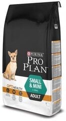 PRO PLAN DOG ADULT SMALL&MINI корм для взрослых собак мелких и карликовых пород, с курицей 7 кг цена и информация | Сухой корм для собак | kaup24.ee