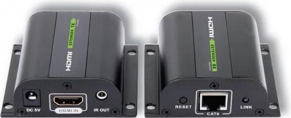HDMI laiendus Techly Full HD 1080p kuni 60m Cat6/6a/7 IR-ga цена и информация | USB jagajad, adapterid | kaup24.ee