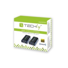 Удлинитель HDMI Techly HDMI Cat5e/6/6a/7 IP до 120м цена и информация | Адаптеры и USB-hub | kaup24.ee