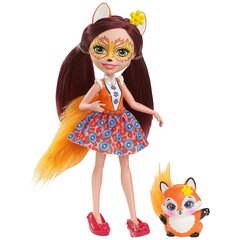 Кукла Enchantimals Felicija лиса с домашним животным цена и информация | Игрушки для девочек | kaup24.ee