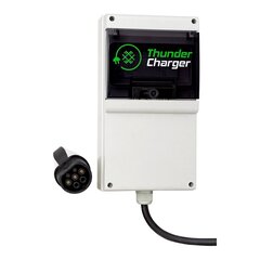 Elektrisõidukite laadimisjaam Thunder Charger, Type 2, 7,2 kW цена и информация | Зарядные станции для электромобилей | kaup24.ee