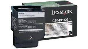 Lexmark C544X1KG tooner - hind ja info | Tindiprinteri kassetid | kaup24.ee