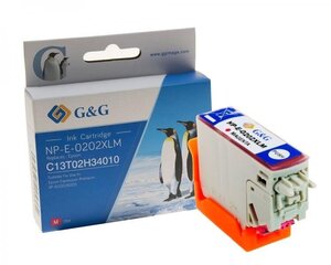 G&G analoog tindikassett Epson 0202XLM - hind ja info | Tindiprinteri kassetid | kaup24.ee