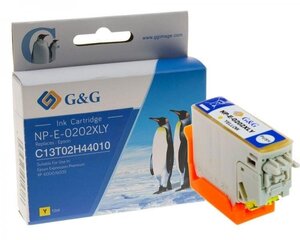 G&G analoog tindikassett Epson 0202XLY - hind ja info | Tindiprinteri kassetid | kaup24.ee