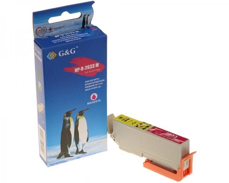 G&G analoog tindikassett Epson 2633M - hind ja info | Tindiprinteri kassetid | kaup24.ee
