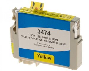 G&G analoog tindikassett Epson 3474Y(PG) - hind ja info | Tindiprinteri kassetid | kaup24.ee