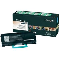 Lexmark E360H11E Tooner BK - цена и информация | Картриджи для струйных принтеров | kaup24.ee