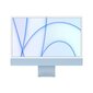 Apple iMac 24” 4.5K Retina, M1 8C CPU, 8C 8GB/512GB Blue RUS MGPL3RU/A цена и информация | Lauaarvutid | kaup24.ee
