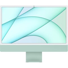 Apple iMac 24” M1 8/512ГБ Green SWE MGPJ3KS/A цена и информация | Стационарные компьютеры | kaup24.ee
