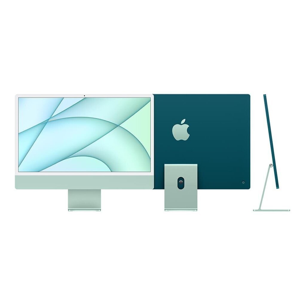 Apple iMac 24” M1 8/512GB Green SWE MGPJ3KS/A hind ja info | Lauaarvutid | kaup24.ee