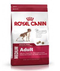 Royal Canin Medium Adult 15 кг цена и информация | Сухой корм для собак | kaup24.ee