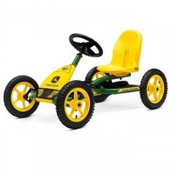 Педальный картинг BERG Go-kart Buddy John Deere, 3-8 лет до 50 кг цена и информация | Электромобили для детей | kaup24.ee