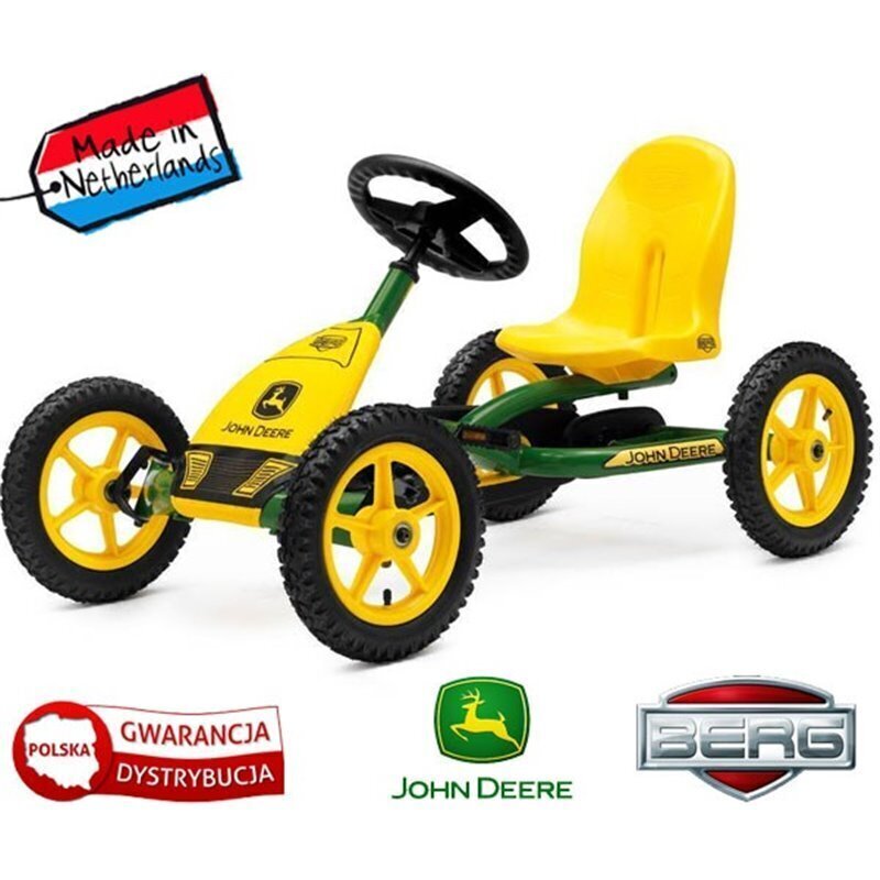 Laste auto BERG Buddy John Deere hind ja info | Laste elektriautod | kaup24.ee