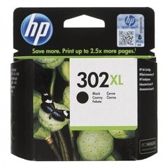 HP чернила F6U68AE, 302XL BK - цена и информация | Картриджи для струйных принтеров | kaup24.ee