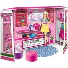 Lisciani Barbie Fashion Boutique mänguasjakomplekt koos nukuga, 4+ hind ja info | Tüdrukute mänguasjad | kaup24.ee