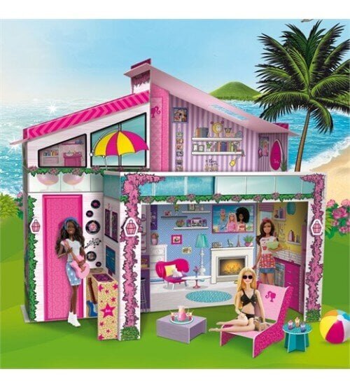 Lisciani mänguasjakomplekt koos nukuga "Barbie Villa", 4+ hind ja info | Tüdrukute mänguasjad | kaup24.ee