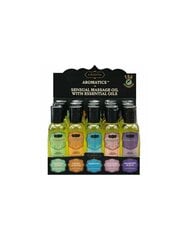 Набор для массажа KAMASUTRA 15 MASSAGE OILS + DISPLAY BOX цена и информация | Массажные масла | kaup24.ee