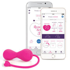 LoveLife autor Autormibod - Krush App ühendatud Bluetooth Kegel roosa цена и информация | Вагинальные шарики | kaup24.ee