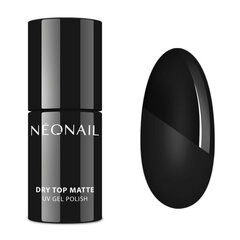 Гибридный лак для ногтей Neonail Dry Top матовый, 7,2мл цена и информация | Лаки для ногтей, укрепители для ногтей | kaup24.ee