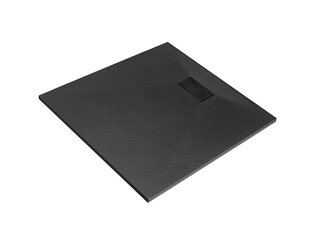 Поддон квадратный Besco Vexo Black, 80x80, 90x90 см цена и информация | Стойки для душа | kaup24.ee