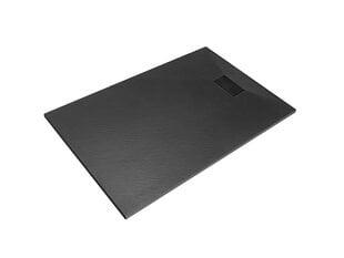 Душевой поддон Besco Vexo Black, 90x120,130,140,150,160,170,180 см цена и информация | Стойки для душа | kaup24.ee