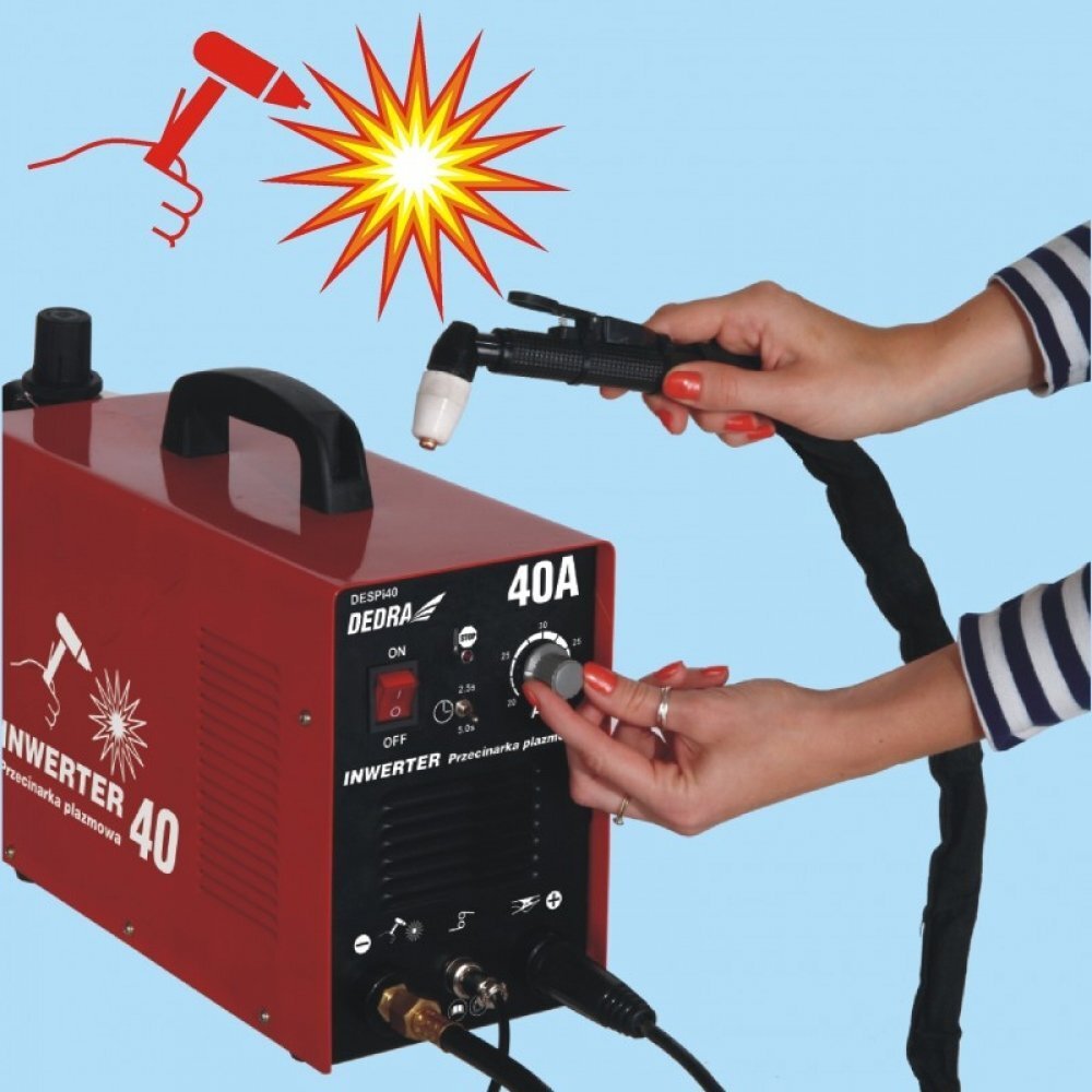 Inverter plasmaaparaat 40 A DEDRA DESPi40 hind ja info | Keevitusseadmed | kaup24.ee