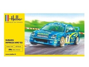 Сборнaя модель для склеивания Heller - Subaru Impreza WRC'02, Starter set, 1/43, 56199 цена и информация | Конструкторы и кубики | kaup24.ee