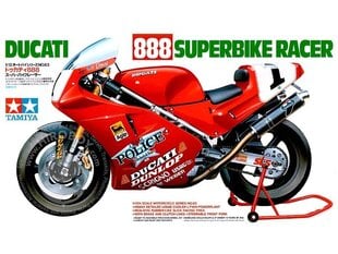 Tamiya - Ducati 888 Superbike Racer, 1/12, 14063 hind ja info | Klotsid ja konstruktorid | kaup24.ee