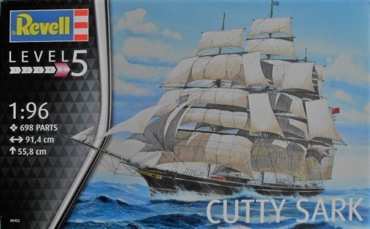 Revell - Cutty Sark, 1/96, 05422 hind ja info | Klotsid ja konstruktorid | kaup24.ee