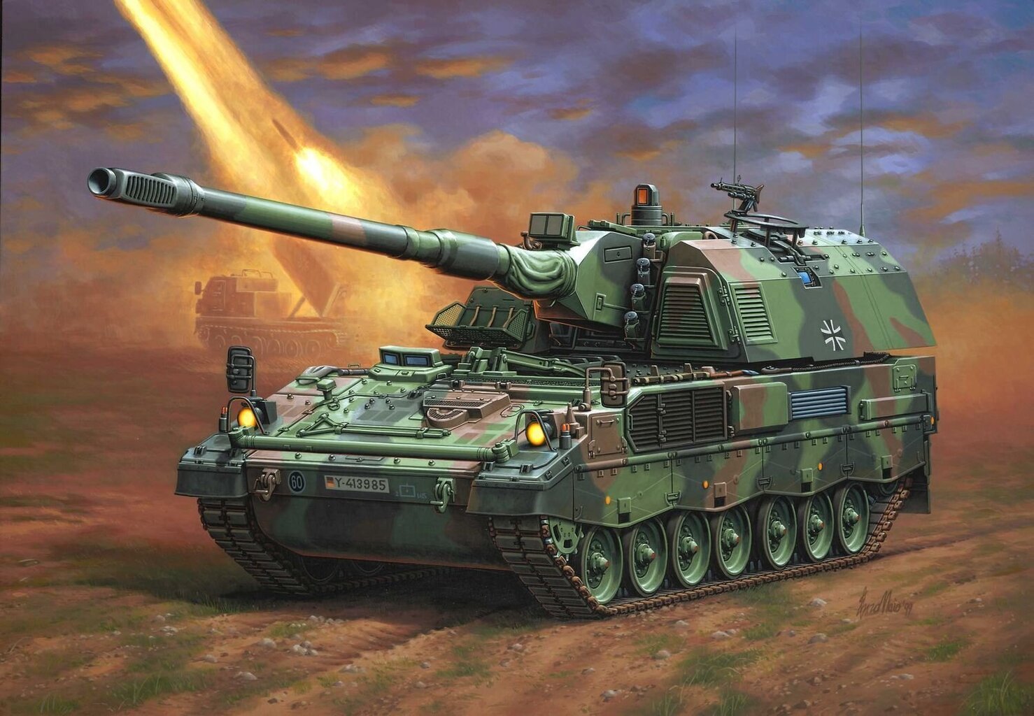 Revell - Panzerhaubitze 2000, 1/35, 03279 цена и информация | Klotsid ja konstruktorid | kaup24.ee