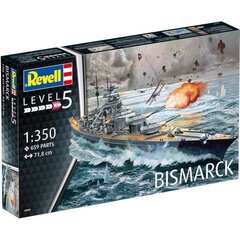 Revell - Bismarck, 1/350, 05040 hind ja info | Klotsid ja konstruktorid | kaup24.ee