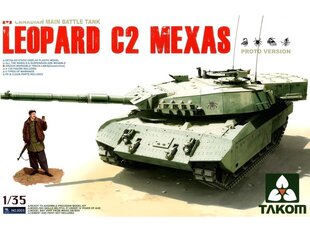 Конструктор Takom - Canadian MBT Leopard C2 MEXAS, 1/35, 2003 цена и информация | Конструкторы и кубики | kaup24.ee