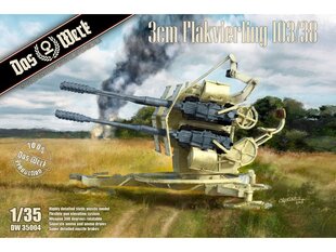 Das Werk - 3cm Flakvierling 103/38, 1/35, 35004 цена и информация | Конструкторы и кубики | kaup24.ee