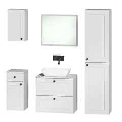 Нижний шкаф для ванной Senja 60S/2, белый цена и информация | Шкафчики для ванной | kaup24.ee