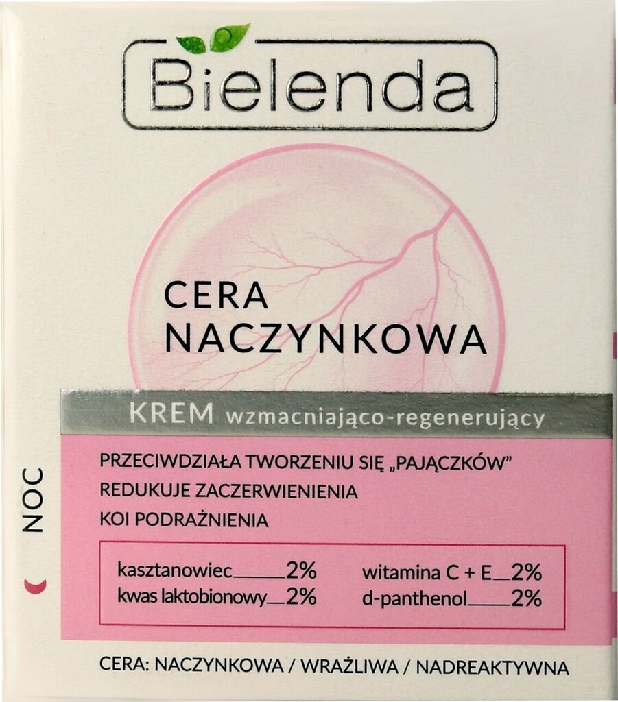 Näokreem Bielenda Capillary Skin 50 ml цена и информация | Näokreemid | kaup24.ee