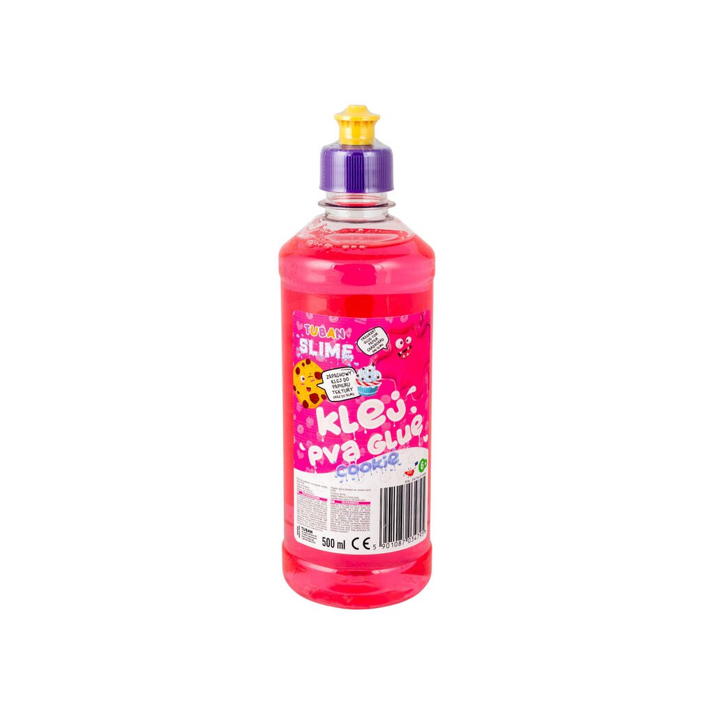 PVA Liim - Küpsiselõhnaline roosa - 500 ml, Tuban TU3479 hind ja info | Kunstitarbed, voolimise tarvikud | kaup24.ee