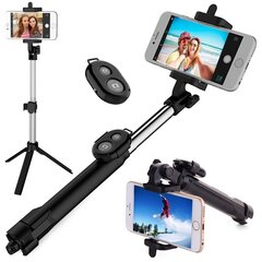 Selfie stick, statiivihoidja puldiga Verk Group. hind ja info | Selfie sticks | kaup24.ee