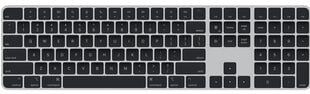 Magic Keyboard with Touch ID and Numeric Keypad for Mac models with Apple silicon - Black Keys - International English - MMMR3Z/A hind ja info | Klaviatuurid | kaup24.ee