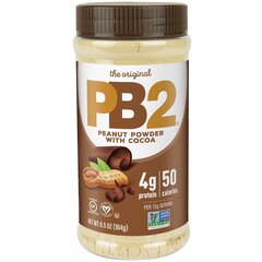 Арахисовое масло в порошке с какао PB2 Foods Peanut Powder, 184 гр, Chocolate цена и информация | Функциональные продукты питания (суперфуд) | kaup24.ee