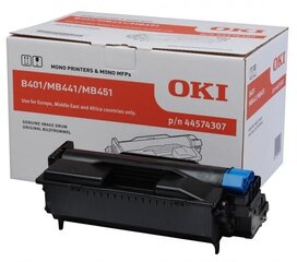 OKI trummel 44574307 BK - hind ja info | Tindiprinteri kassetid | kaup24.ee